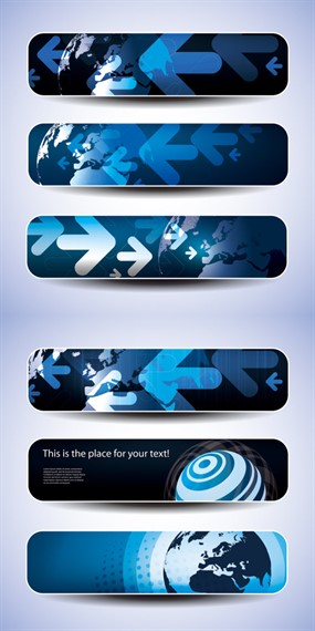 科技感banner矢量图下载